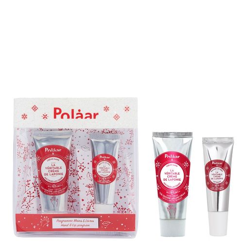 Coffret La Véritable Crème De Laponie - Polaar - Kit Hydratant Mains - À Lèvres Aux Baiesarctiques 