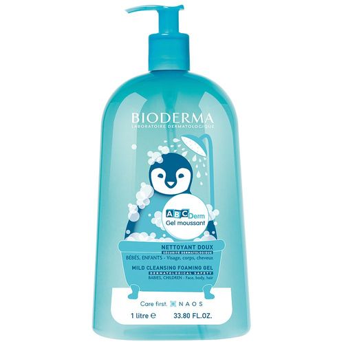 Abcderm Gel Moussant - Bioderma - Gel Nettoyant 