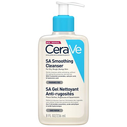 Sa Anti-Rugosités - Cerave - Gel Nettoyant Corps Pour Peaux Sèches Et Rugueuses 