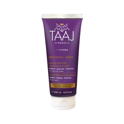 Gelée De Douche Gourmande - Taaj - Cassis Sans Savon 