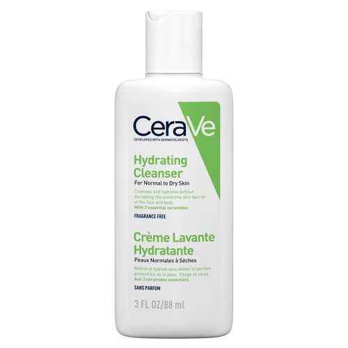 Crème Lavante Hydratante - Cerave - Pour Peaux Normales À Sèches 