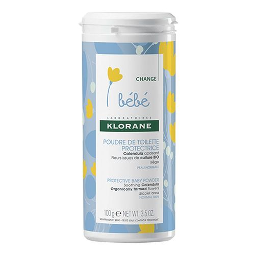 Bébé Poudre De Toilette Protectrice 100gr - Klorane - Poudre De Toilette 