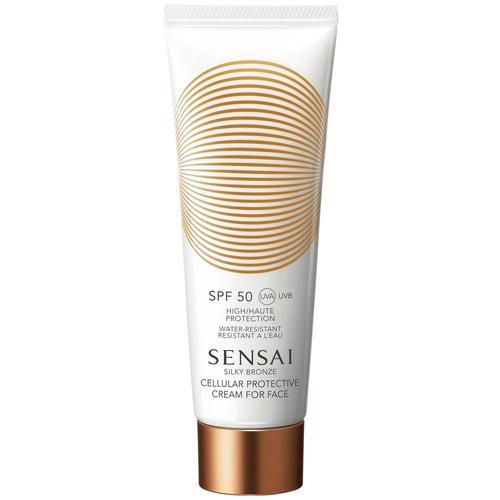 Silky Bronze - Sensai - Crème Protection Cellulaire Pour Le Visage Spf50 