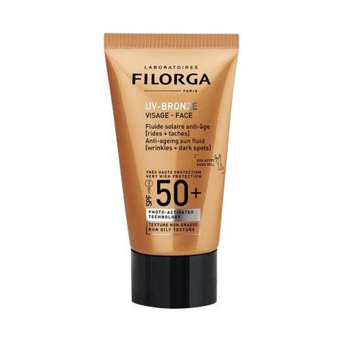 Uv-Bronze Visage - Filorga - Fluide Solaire Anti-Âge [Rides+Tâches] 