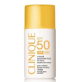 Clinique Sun Soin Solaire Fluide Minéral Visage Spf 50 - Clinique - Clinique Sun Soin Solaire Fluide Minéral Visage Spf 50 