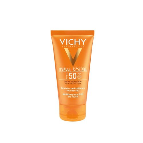 Ideal Soleil Emulsion Toucher Sec Spf 50 - Vichy - Protection Visage 