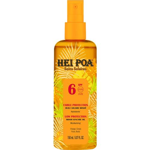 Hei Poa Huile Solaire Monoi Spf6 Flaconspray 150ml - Hei Poa - Huile Solaire 