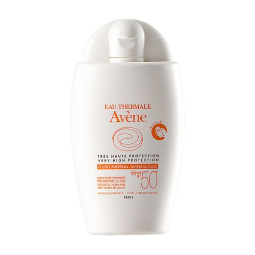 Solaire Fluide Minéral 50+ 40ml - Eau Thermale Avène - Fluide Solaire 