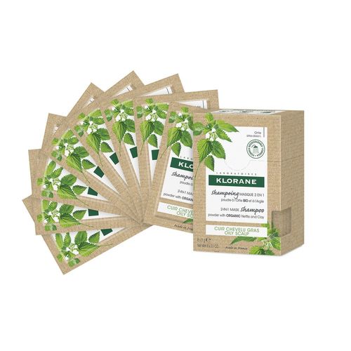 Ortie Masque Lavant 2 En 1 Poudre 8 Sachets 3gr - Klorane - Soins Solide 
