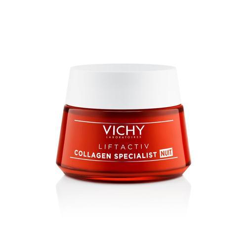 Liftactiv Collagen Spécialist Nuit 50ml - Vichy - Crème De Nuit Anti-Rides Et Anti-Tâches À La Vitamine C. 