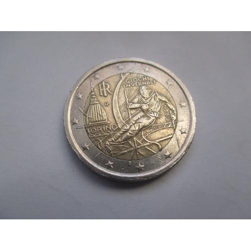 Pièce De 2 Euros- Italie 2006 - Jeux Olympiques À Turin.