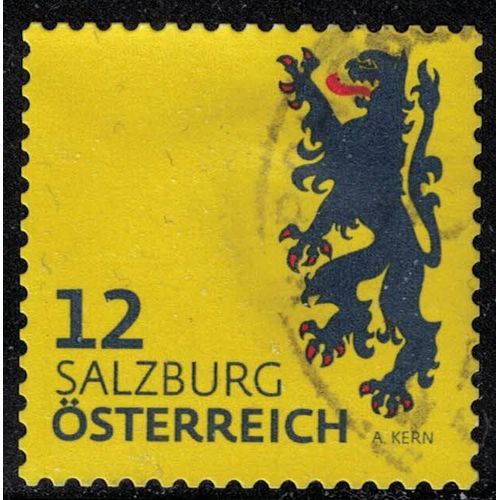 Autriche 2018 Oblitéré Used Armoiries Salzburg Coat Of Armes Blason De Salzbourg Su