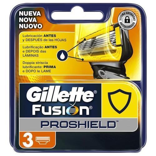 Gillette Fusion Proshield Recharge 3 Unités 