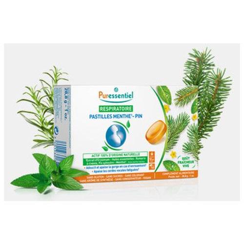 Puressentiel Menthe-Pin Respiratoire 18 Comprimés 