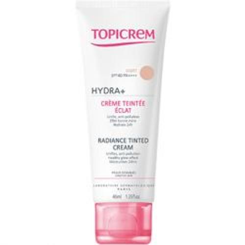 Topicrem Uh Hydra+ Crème Teintée Éclat Light Spf40 40ml 