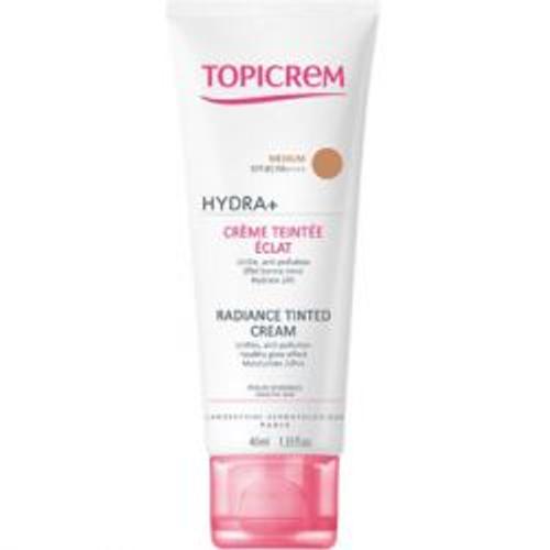 Topicrem Hydra+ Crème Teintée Éclat Medium Spf40 40ml 