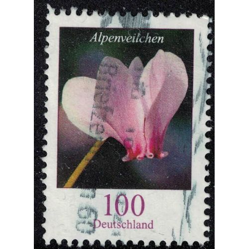 Allemagne 2018 Oblitéré Used Fleur Alpenveilchen Cyclamen Persicum Su