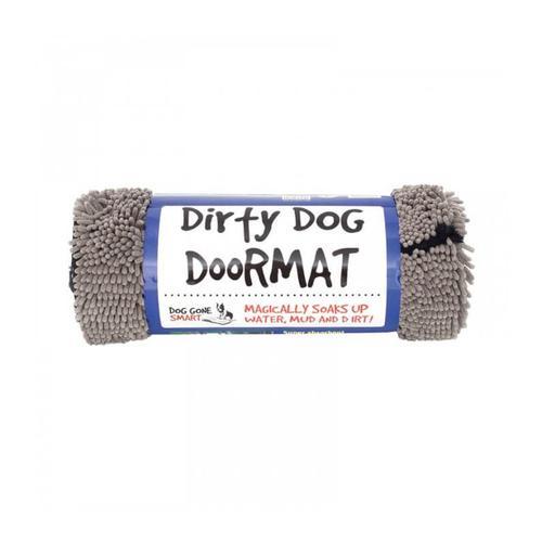 Tapis Dirty Dog Gris T.2 Chien