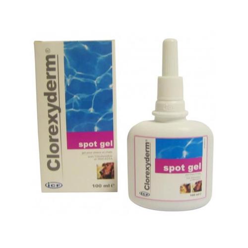 Gel Clorexyderm Spot Chien Et Chat 100 Ml