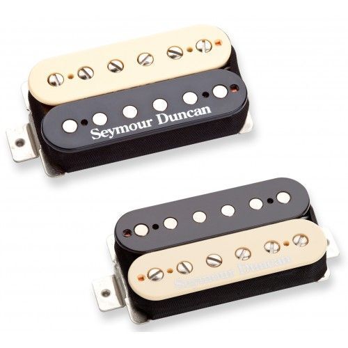 Kit Micros Guitare Électrique Seymour Duncan Kit Pearly Gates Zebra - Sh-Pg1s-Z