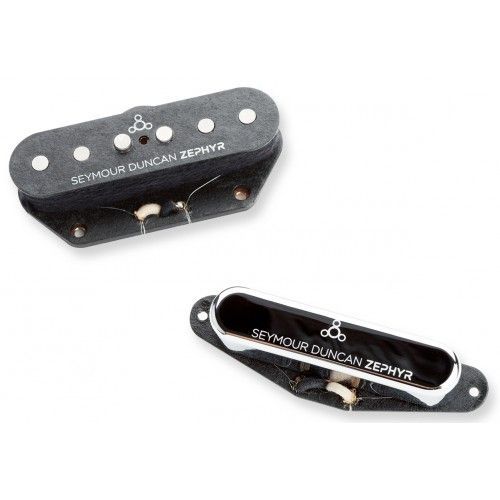 Kit Micros Guitare Électrique Seymour Duncan Kit Zephyr Silver Tele Black - Ztl-1s