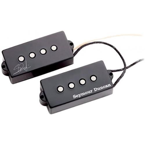 Micro Basse Électrique Seymour Duncan Steve Harris Pb Bridge Black - Spb-4