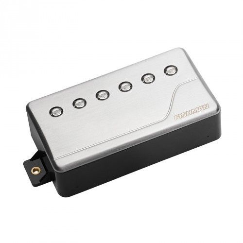 Micro Guitare Électrique Double Fishman Fluence Classic Humbucker Alu Brossé Manche