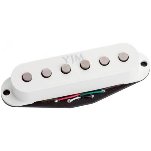 Micro Guitare Électrique  Seymour Duncan Yjm Fury Bridge White - Stk-S10bw