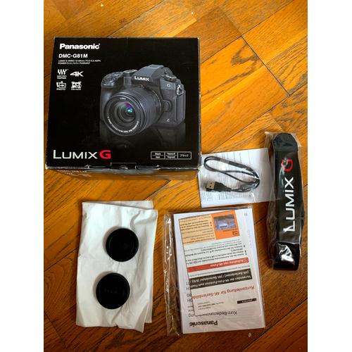 Panasonic Lumix DMC-G81 reflex 16.8 mpix + Objectif Optique 12-60 mm