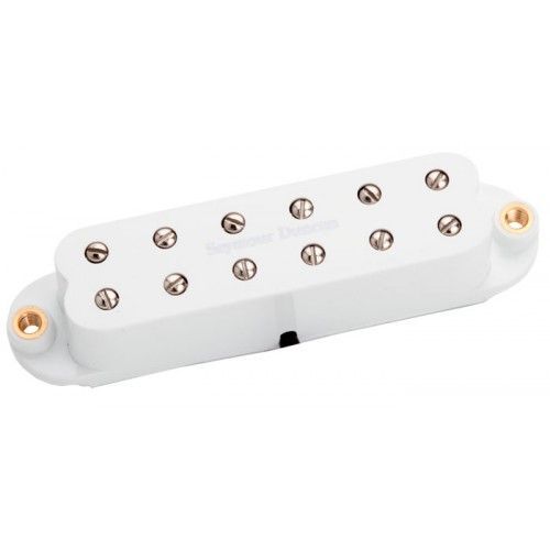 Micro Guitare Électrique  Seymour Duncan Little '59 Neck White Split - Sl59nw