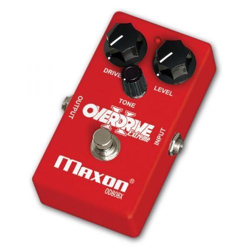 Pédale Overdrive Guitare Maxon Od-808 X Overdrive Extreme