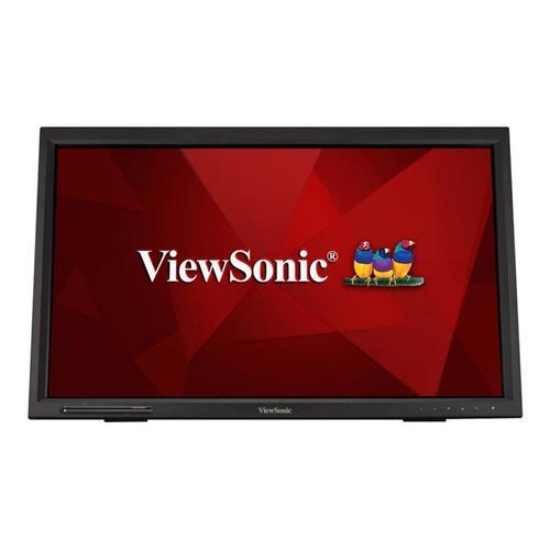 ViewSonic TD2423 - Écran LED - 24" (23.6" visualisable) - écran tactile - 1920 x 1080 Full HD (1080p) @ 75 Hz - VA - 250 cd/m² - 3000:1 - 7 ms - HDMI, DVI-D, VGA - haut-parleurs