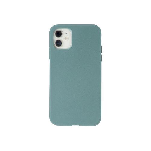 Aiino Buddy - Coque De Protection Pour Téléphone Portable - Matériau Biodégradable - Vert Pacifique - Pour Apple Iphone 12 Mini