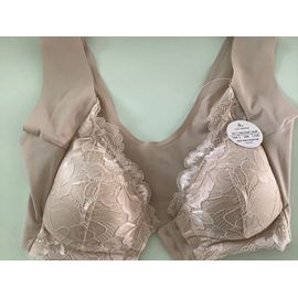 75A Taille Petit B/éguin Soutien-gorge coque moul/ée blanc Granita