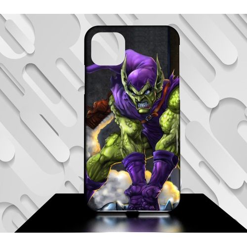 Coque Compatible Pour Iphone 12 Bouffon Vert Comics 03
