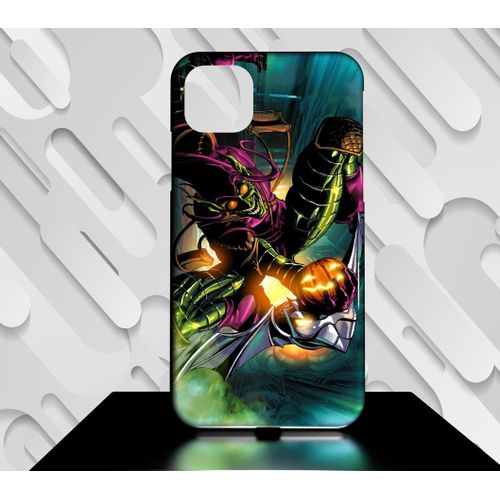 Coque Compatible Pour Iphone 12 Bouffon Vert Comics 01