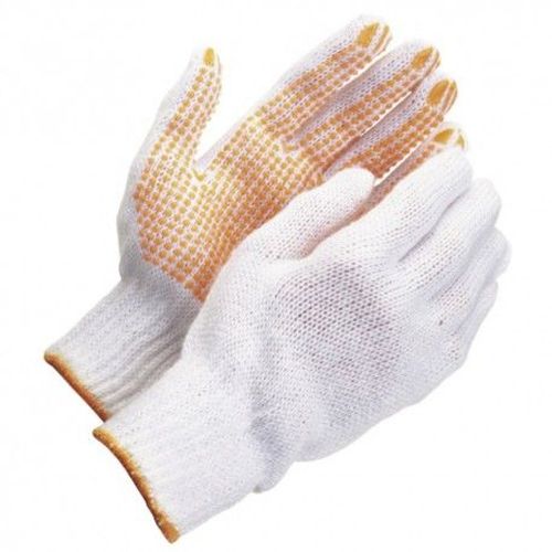 Gants Algodon Points Pvc Jaunes 10
