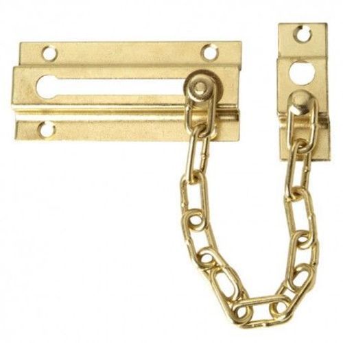 Entrebâilleur de porte laitonné (blister 1 pièce)