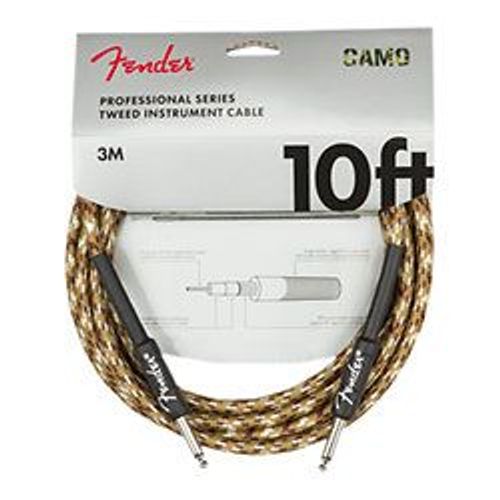 Professional Series Instrument Cable Straight/Straight 10' Desert Camo