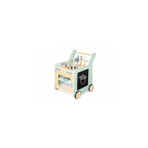Pinolino Cuisine Pour Enfants Kalle Pastel Green Tilleul Et Mdf Laqué Clair Et Multicolore