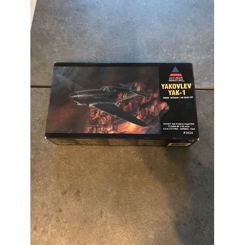 Maquette Accurate Miniatures Yakovlev Yak-1 3424 1/48-Accurate Miniatures