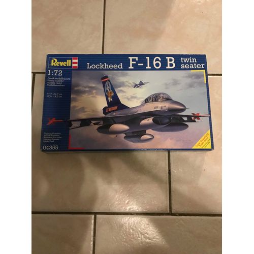 Maquette Revell 1/72 Avion Lockheed F-16b Twin Seater-Revell