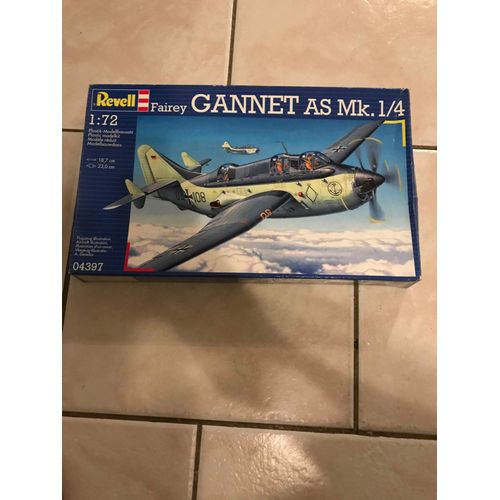 Maquette Avion Revell 1/72 Fairey Gannet As Mk.1/4 04397-Revell
