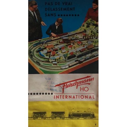 Deux Depliants Fleischmann Années 1960-Fleischmann