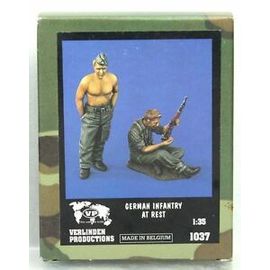 German Infanty At Rest-Verlinden