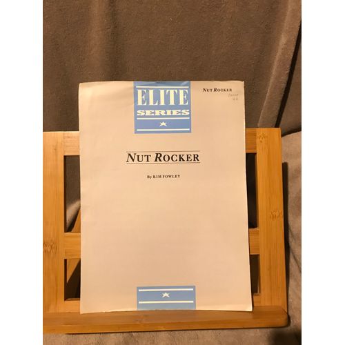 Kim Fowley Nut Rocker Partition Chant Piano Accords Ed Chappell Elite Series