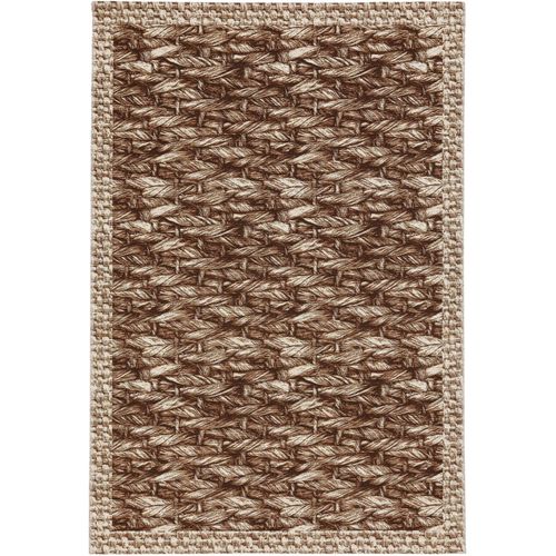 Tapis D'extérieur Kenya Crème/Beige 160x235 Cm - Tapis Outdoor Pour Balcon, Terrasse Et Jardin