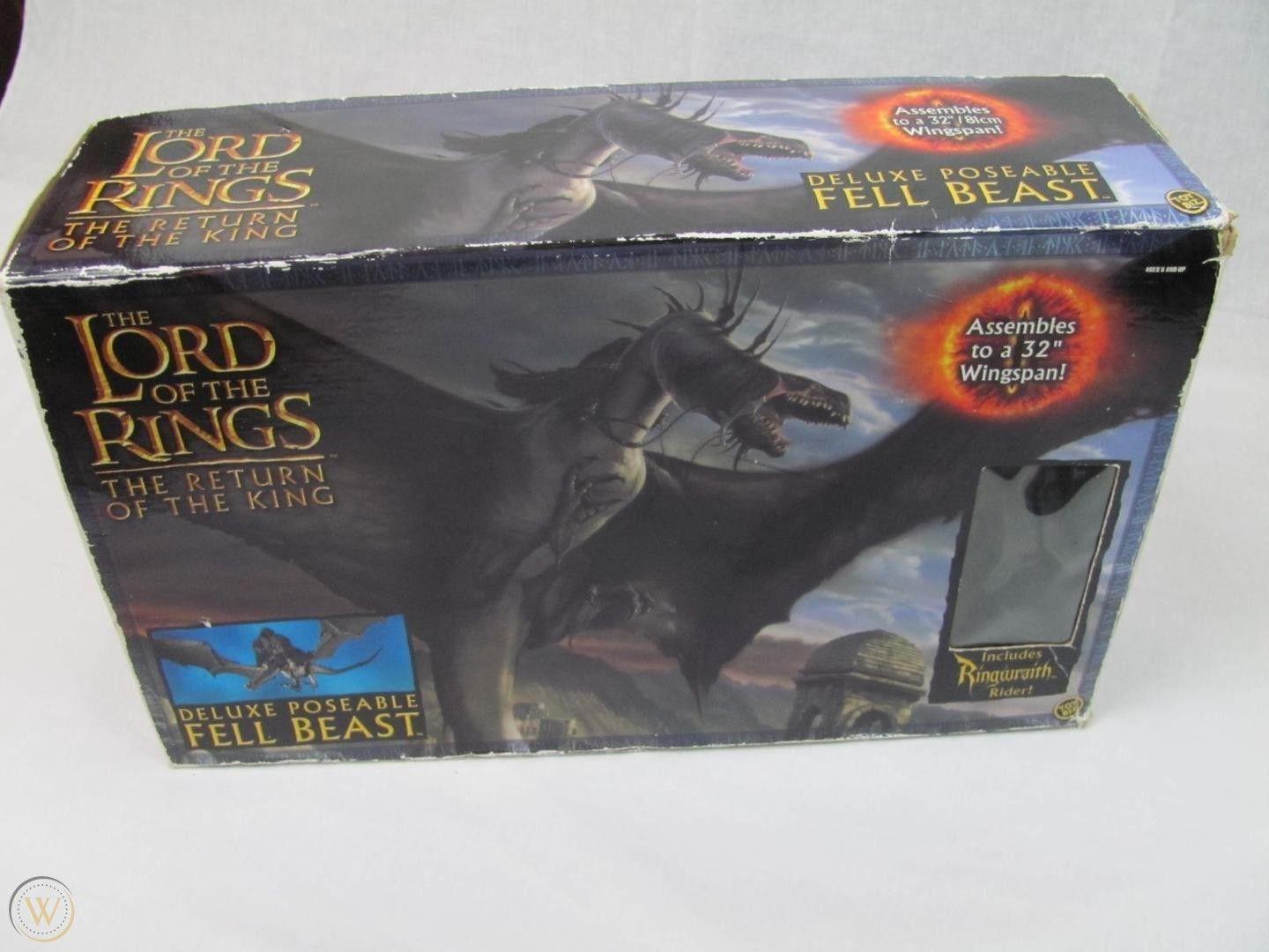 New in Box Lord of the Rings Ringwraith and Horse Action Figure Set on sale Toy Biz