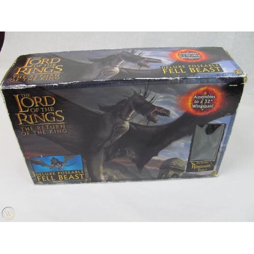 Lord Of The Rings Toy Biz Le Seigneur Des Anneaux Peter Jackson Dragon De Luxe Fell Beast Tolkien