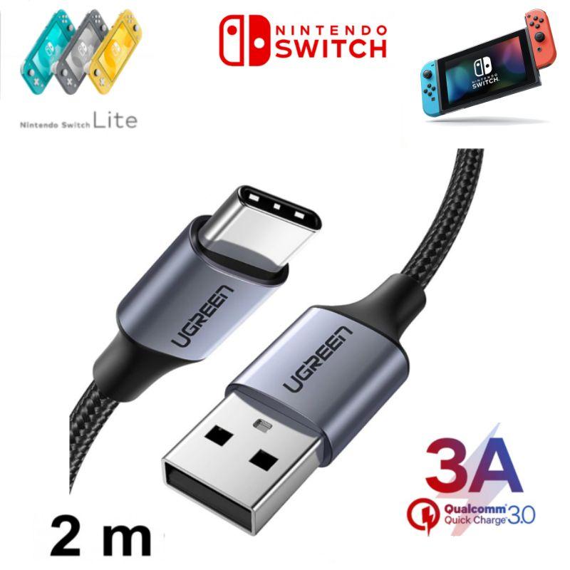 Câble de charge tressé Type C Nintendo Switch pas cher 
